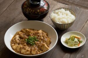 味噌麻婆豆腐定食